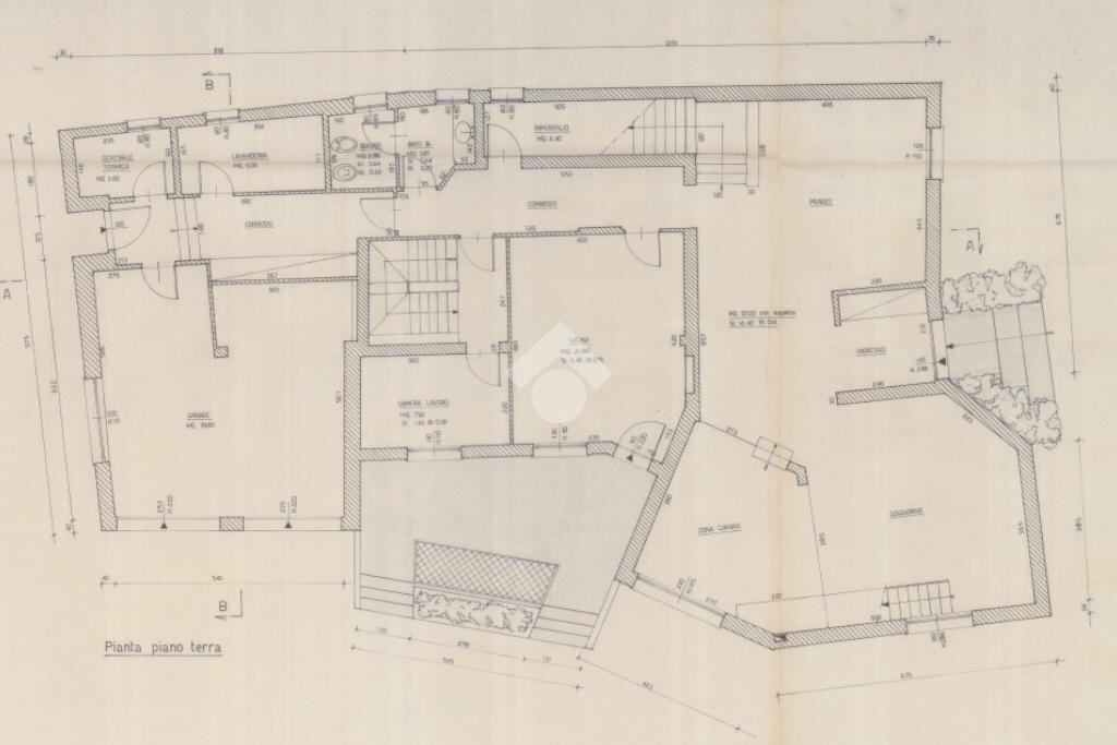 Villa Via verdi giuseppe, Carpi - planimetria 1