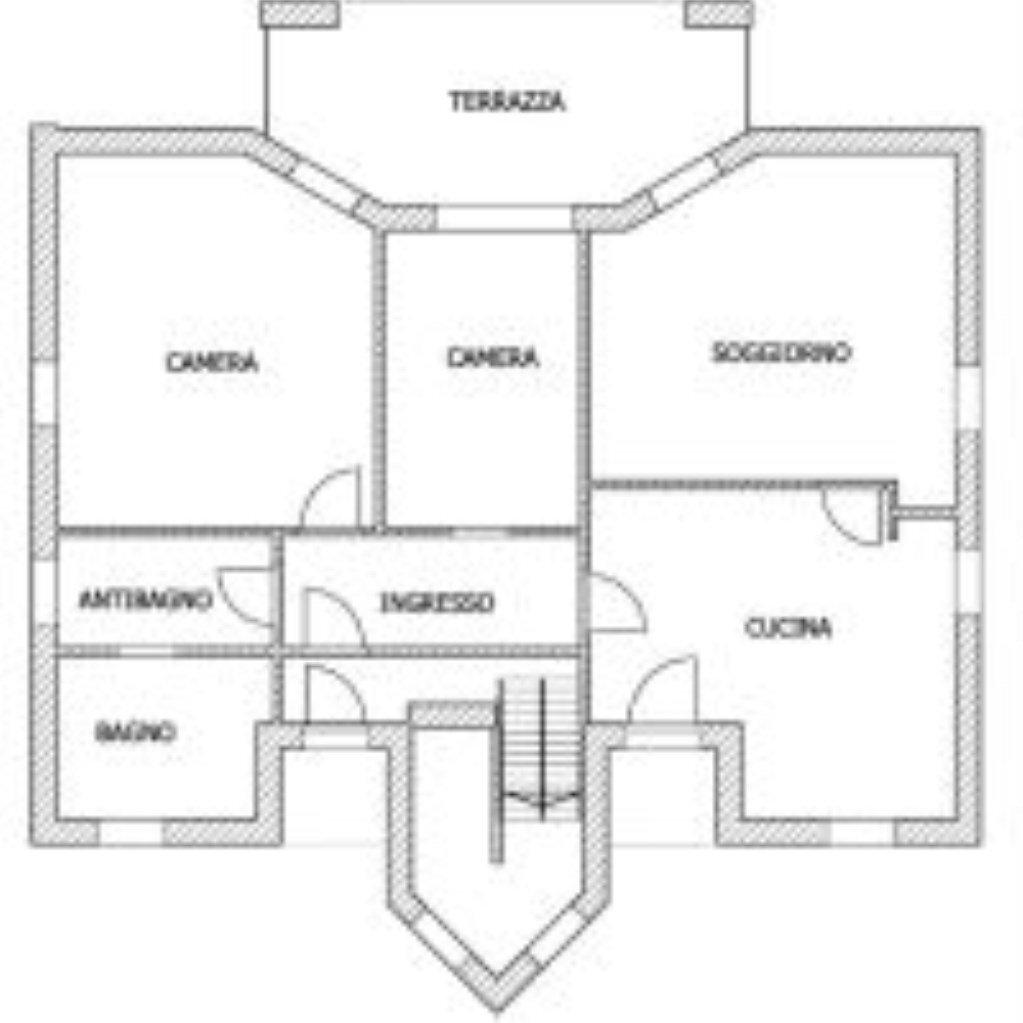 Villa Via Maceri Superiore, 1, Minerbio - planimetria 1