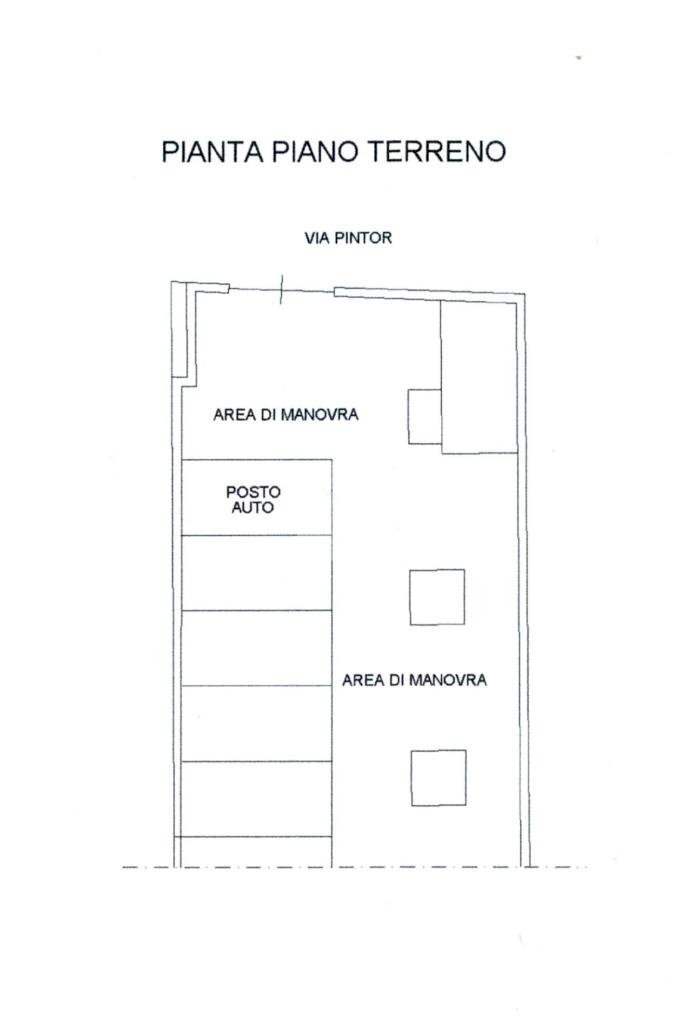 Posto Auto Via Pintor Giaime, Collegno - planimetria 1