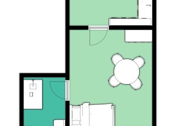 One-room apartment Bergamo - photo 11