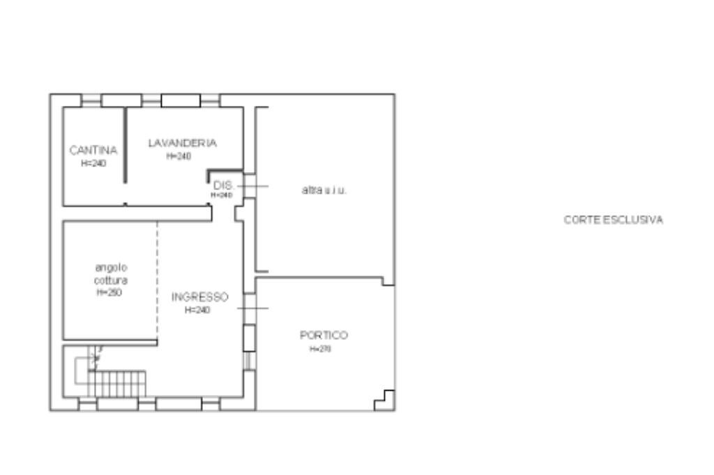 Casa indipendente Via Corte, Viano - planimetria 1