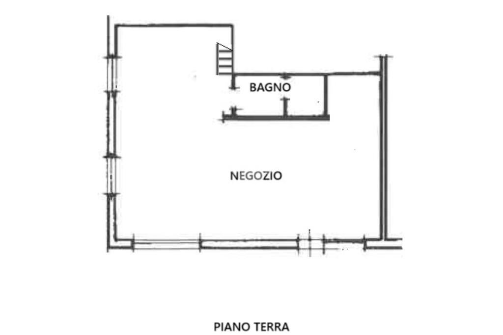 Shop Via Battindarno, Bologna - floor plans 1