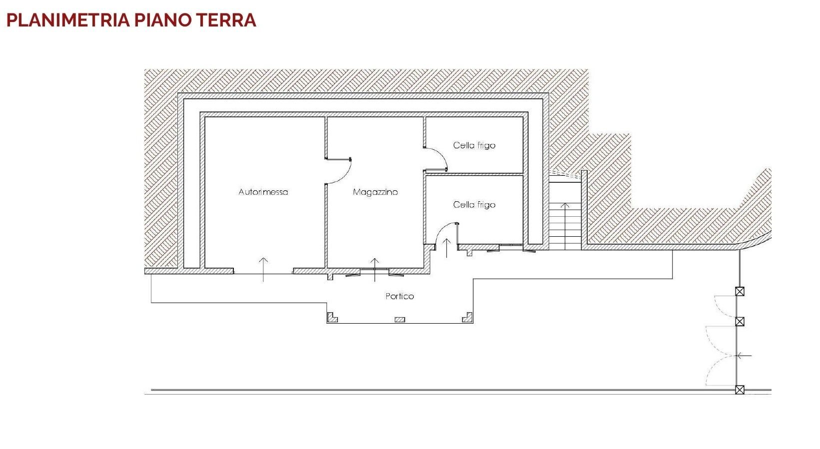Building land corso Italia, 186, Camporosso - floor plans 1