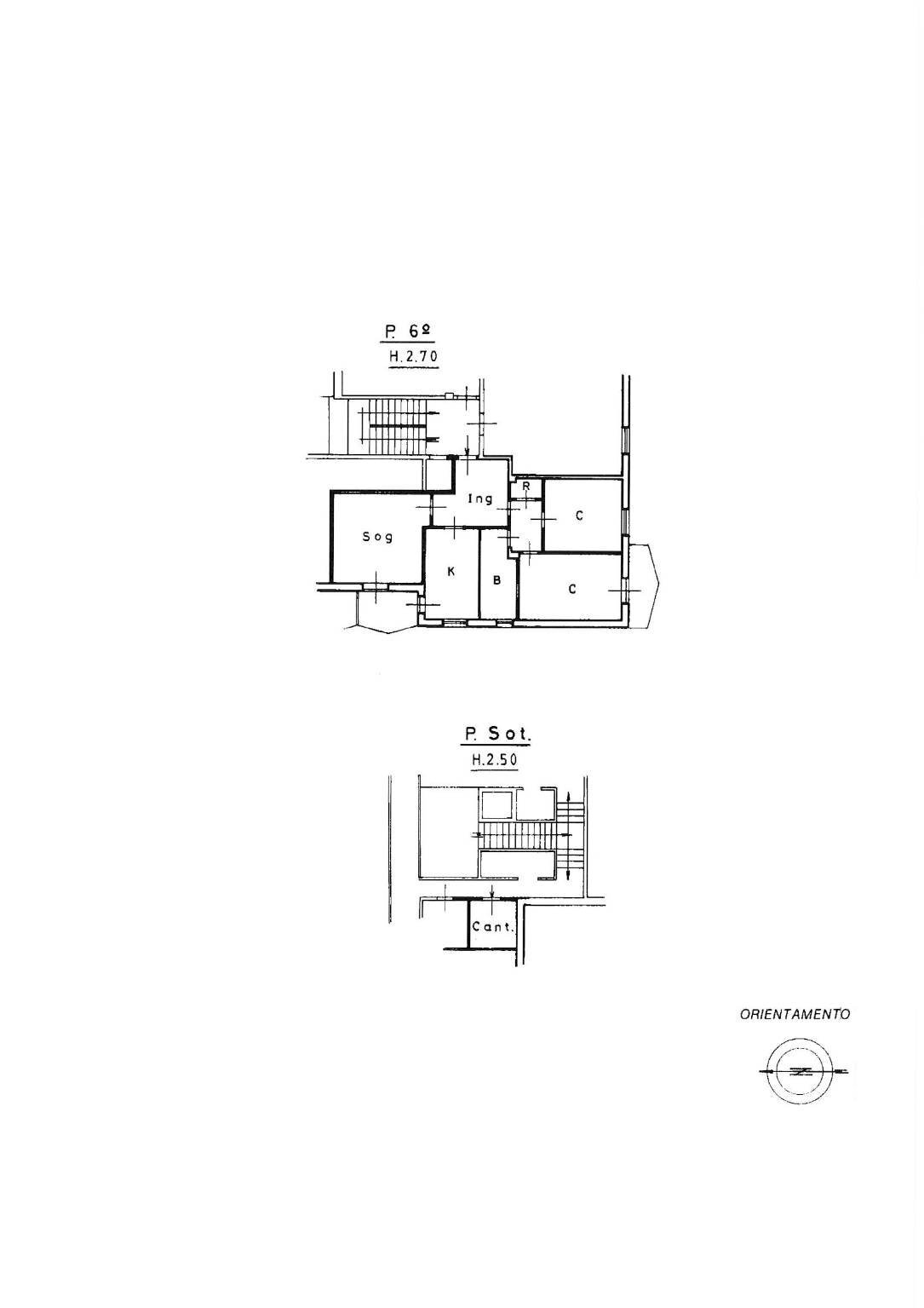 Trilocale via Lys, 37, Aosta - planimetria 1