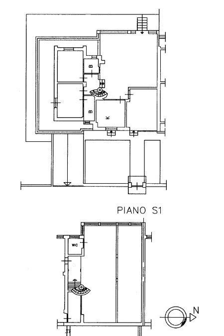 Villa via Lamberto Vignoli, Roma - planimetria 1