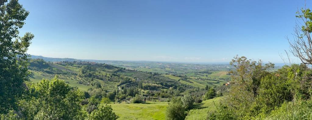 Vista - Terreno edificabile via Timo, Saludecio - foto 1