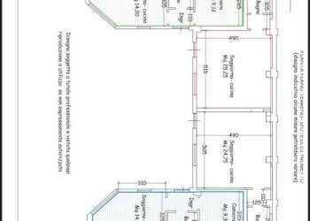 Planimetria - Loft via Cumiana, 26, Torino - foto 3