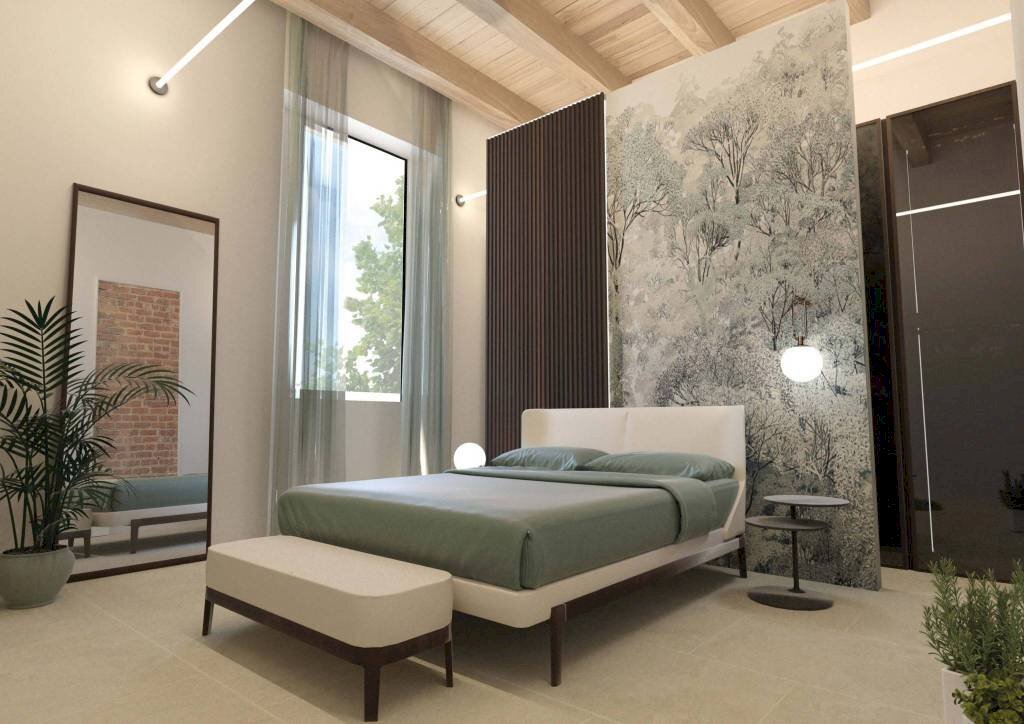 Camera da letto - Trilocale viale Amerigo Vespucci, Forlì - foto 3