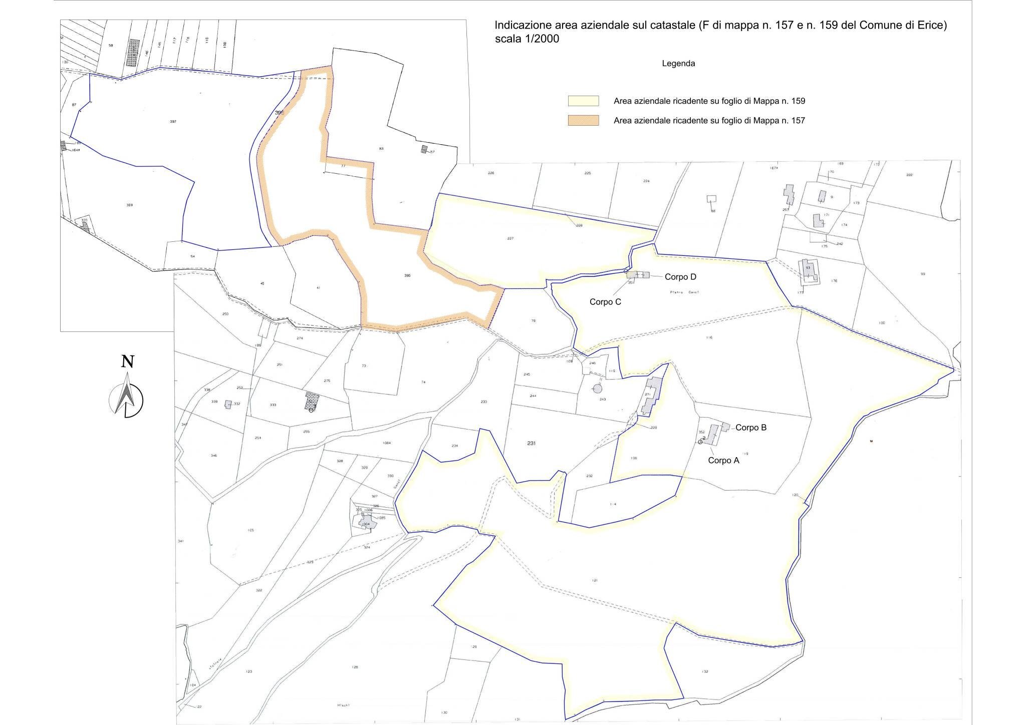 Rustico SP31, Erice - planimetria 1