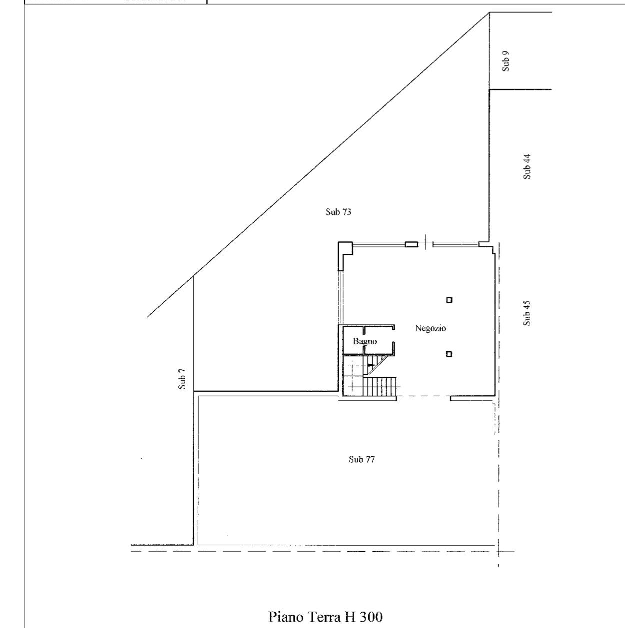 Ufficio Bologna - planimetria 1
