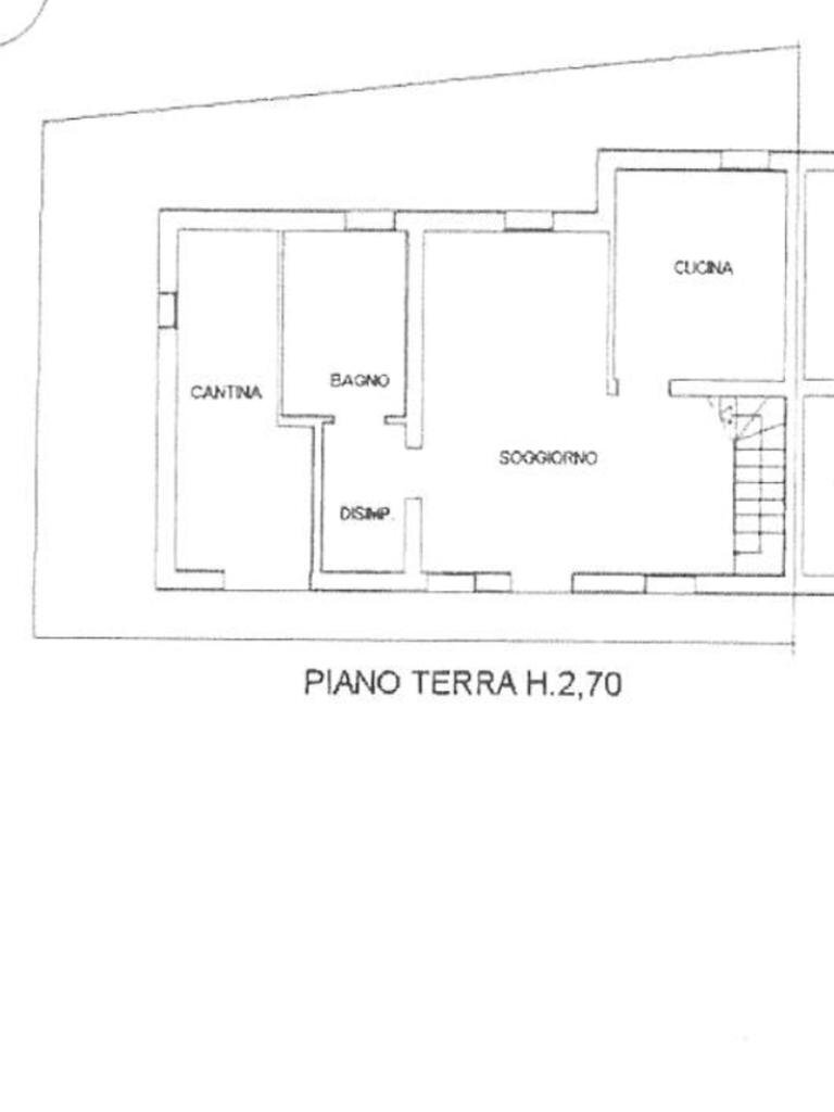 Porzione di casa Via Dugliolo, Budrio - planimetria 1