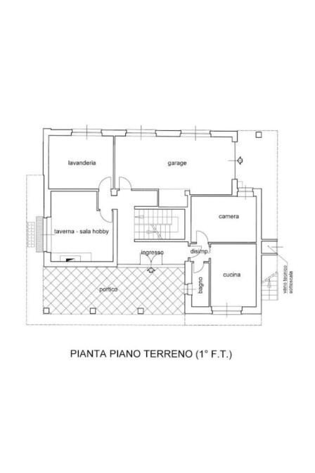 Villa via Bruno Buozzi, 3, Orbassano - planimetria 1