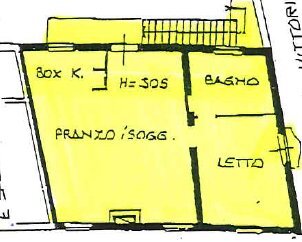 Appartamento Ferrara - planimetria 1