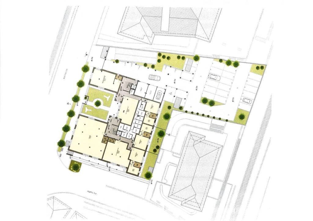 Planimetria - Trilocale piazzale Giovanni Merizzi, Sondrio - foto 3