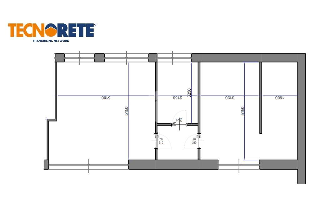 Trilocale Via Cresta, Gassino Torinese - planimetria 1