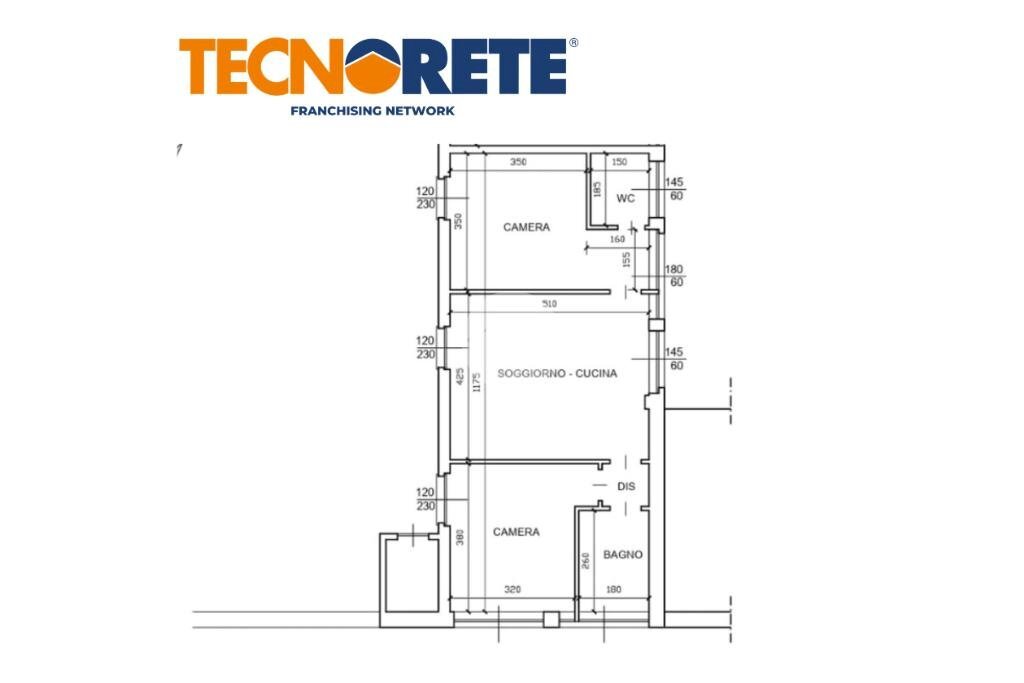 Trilocale Via Cresta, Gassino Torinese - planimetria 1