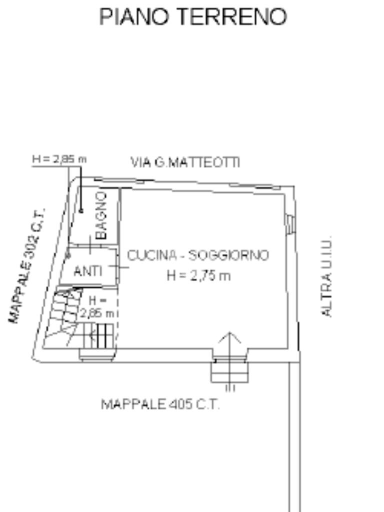 Casa indipendente Via Matteotti, San Mauro Torinese - planimetria 1