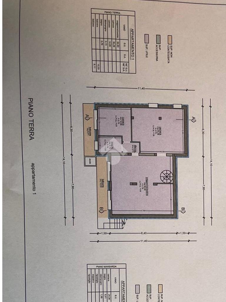 Casa indipendente Via S. Giovanni, Borghi - planimetria 1