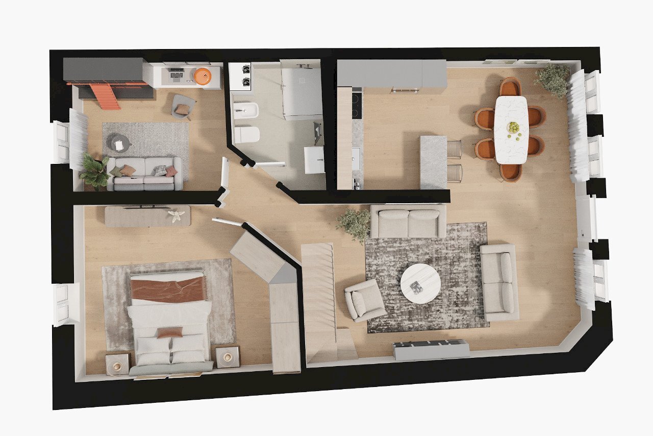 Appartamento Bologna - planimetria 1