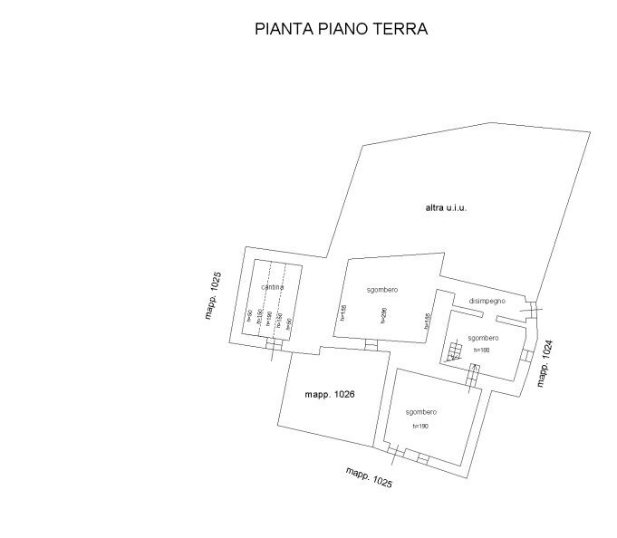 Terratetto - Terracielo Borgo Bargia, snc, Acceglio - planimetria 1
