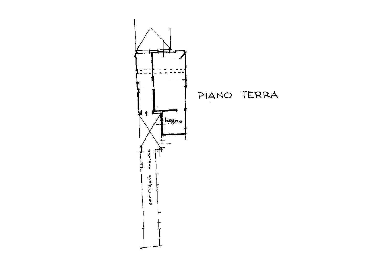 Monolocale Bologna (zona Centro Storico) - planimetria 1
