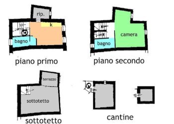 Planimetria - Bilocale via Celio, Ceriana - foto 29