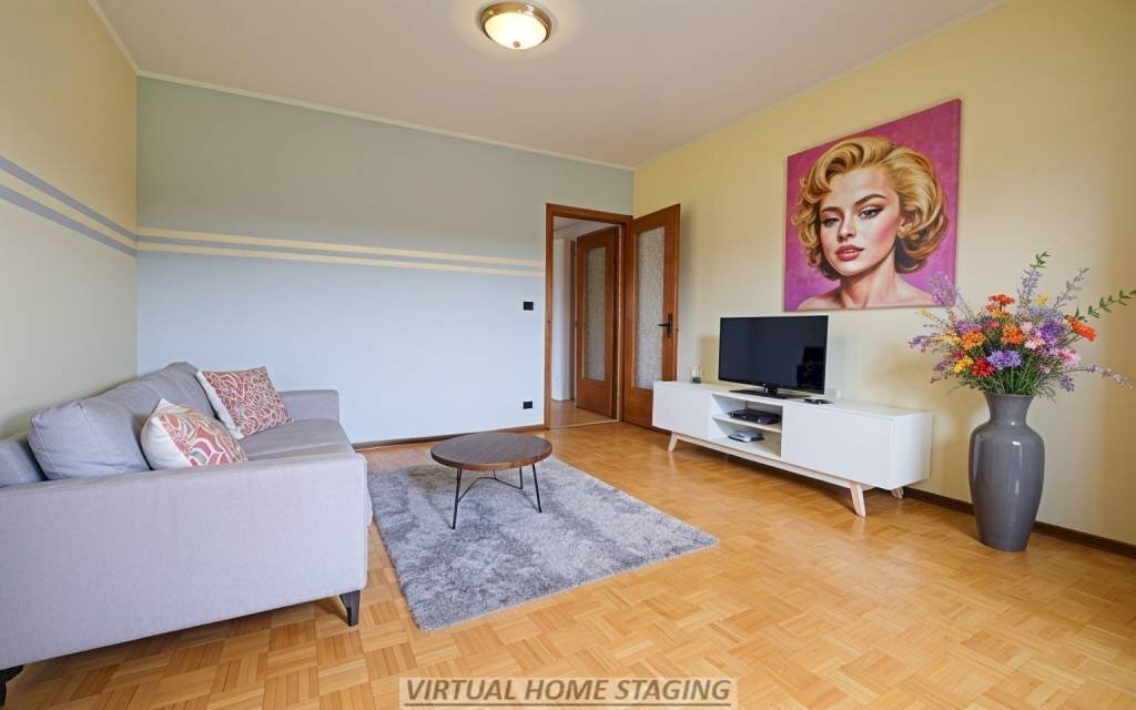 Salone - Quadrilocale via Giovanni XXIII, 13, Beinette - foto 1