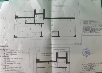 Planimetria - Commercial Activity via Porro, Induno Olona - photo 9