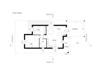 Planimetria - Villa via Giuseppe Lanza di Scalea, Palermo - foto 4