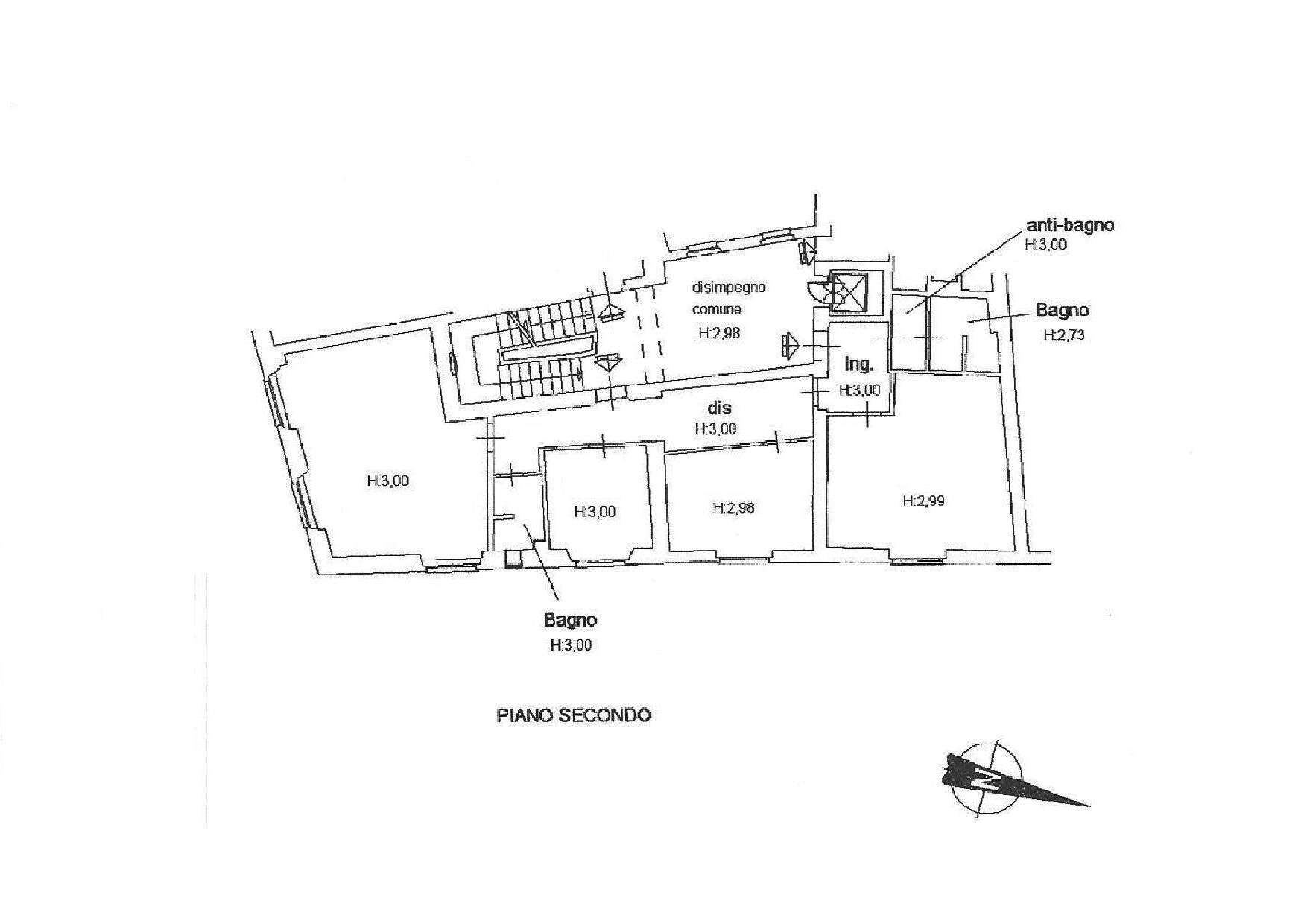 Foto 13 - Quadrilocale Pistoia - planimetria 1