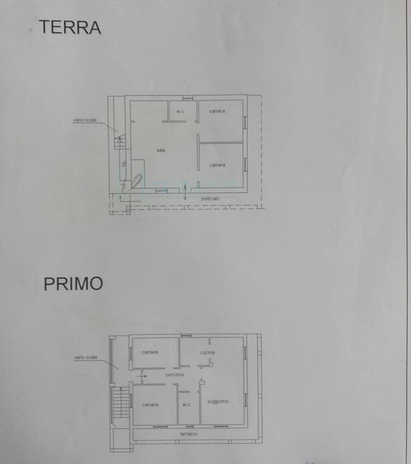 Foto 36 - Casa indipendente Strada provinciale 21, Aurigo - planimetria 1