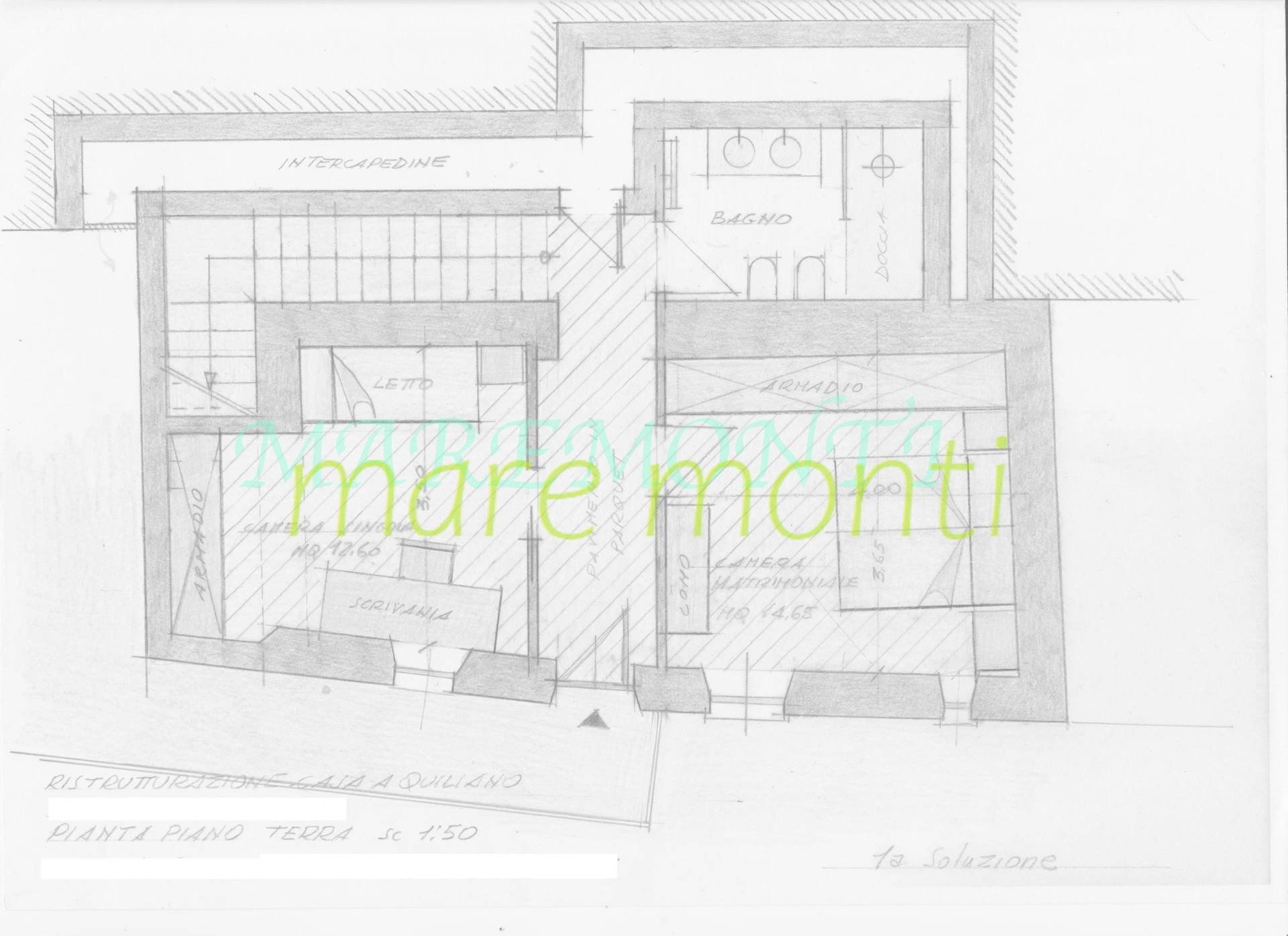 Foto 4 - Casa indipendente via xxv aprile, Quiliano - planimetria 1