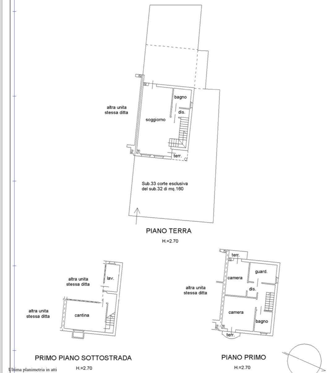 Foto 34 - Villa a Schiera Via Maglio, Susegana - planimetria 1