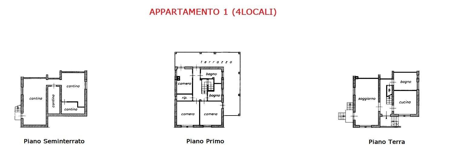 Foto 41 - Semi-detached house Sesto San Giovanni - floor plans 1