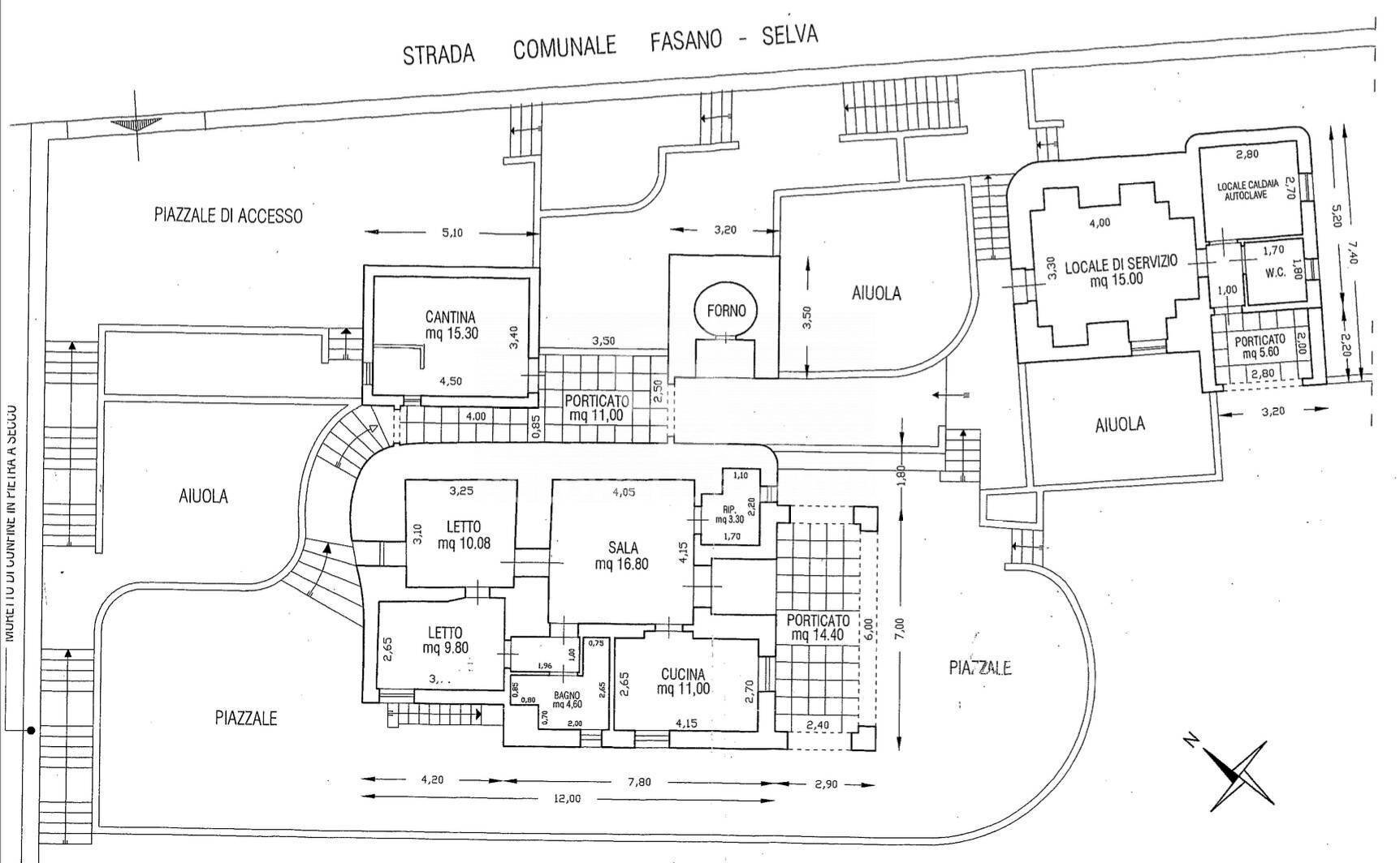 Foto 63 - Baita via gordini
 
64, Fasano - planimetria 1