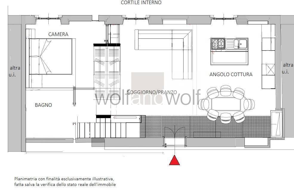 Foto 23 - Two-room apartment Via Ruggero Di Lauria
 
9, Milano - floor plans 1