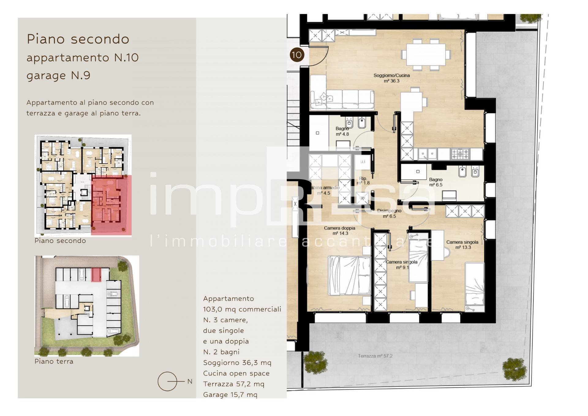 Foto 22 - Quadrilocale Via Gaspare Diziani
 
S.N.C, Venezia - planimetria 1