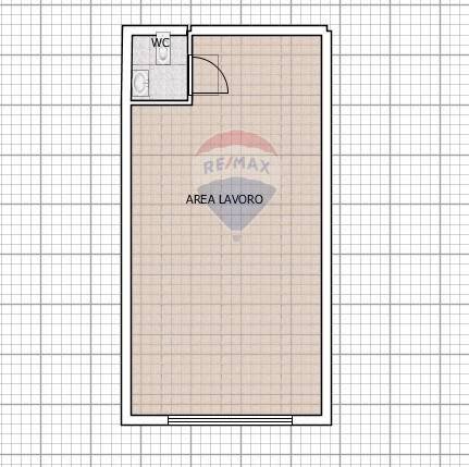 PLANIMETRIA - Shop Via Damiani Almeyda
 
13, Palermo - floor plans 1