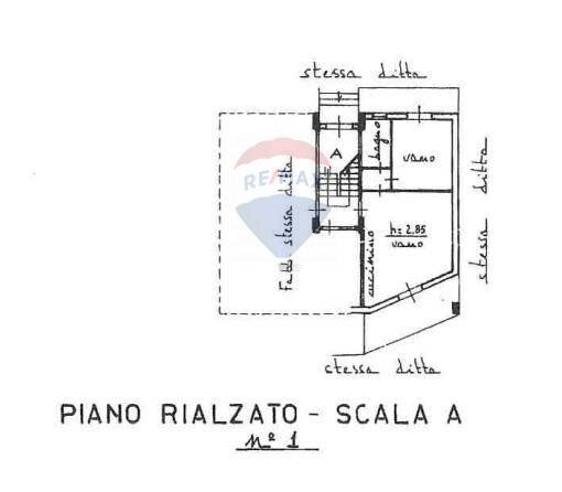 Pianta 2D - Bilocale via Giuseppe Garibaldi
 
224, Calatabiano - planimetria 1