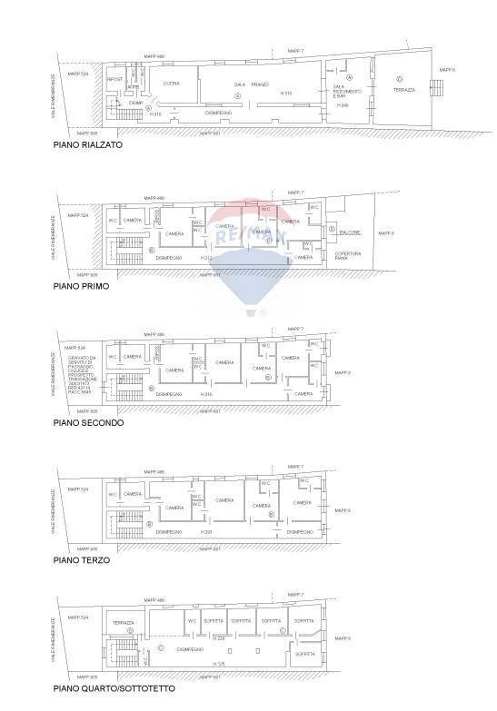 Pianta 2D - Hotel Largo Roma
 
3, Salsomaggiore Terme - planimetria 1