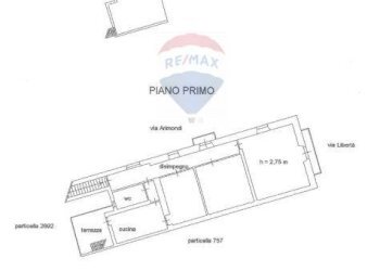 Pianta 2D - Casa semi indipendente Via Libertà
 
57, Riposto - foto 21