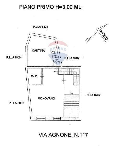 Pianta 2D - Four-room apartment Via Agnone
 
117, Lentini - floor plans 1