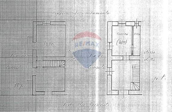Pianta 2D - Casa indipendente via dei Giurati
 
31, Mascali - planimetria 1