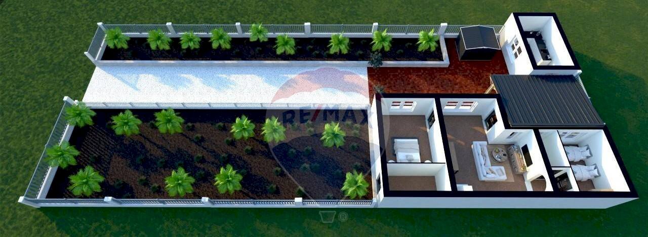 Pianta 3D - Terraced Villa Contrada Fra Diavolo villa N°109, Cassano delle Murge - floor plans 1