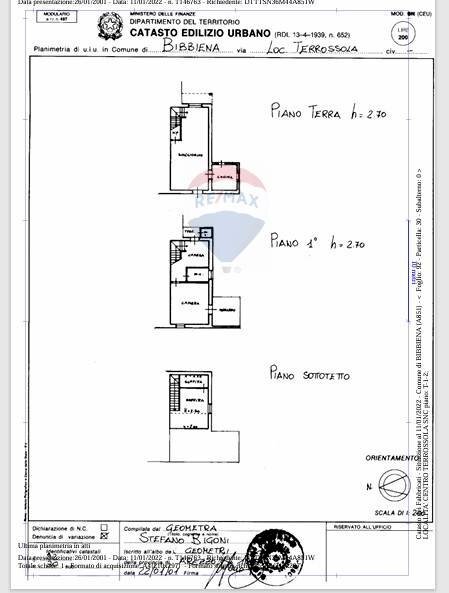 Pianta 2D - Villa Loc. Terrossola
 
15, Bibbiena - planimetria 1