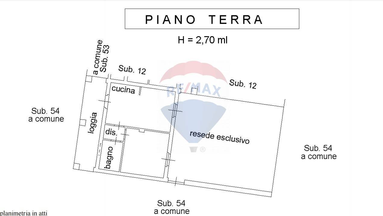 Pianta 2D - Bilocale Via Ascione
 
2161, Terranuova Bracciolini - planimetria 1