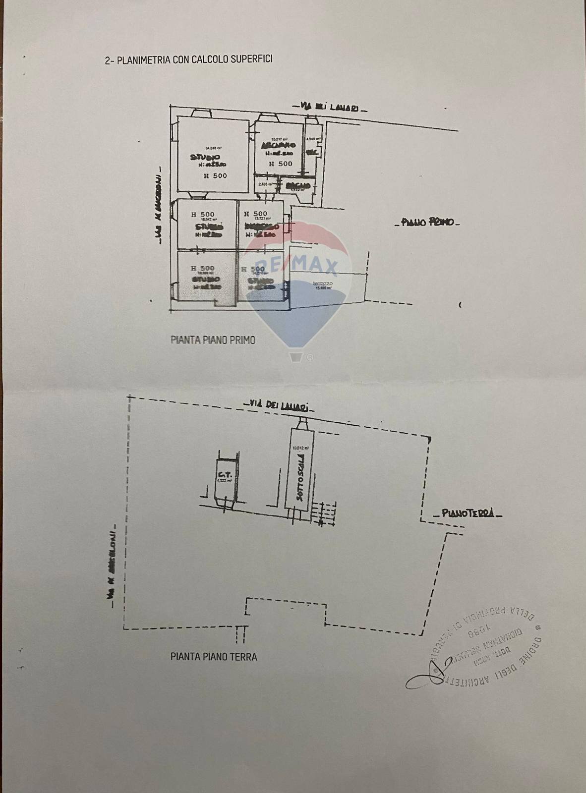 Pianta 2D - Appartamento Via M. Angeloni
 
13, Città di Castello - planimetria 1