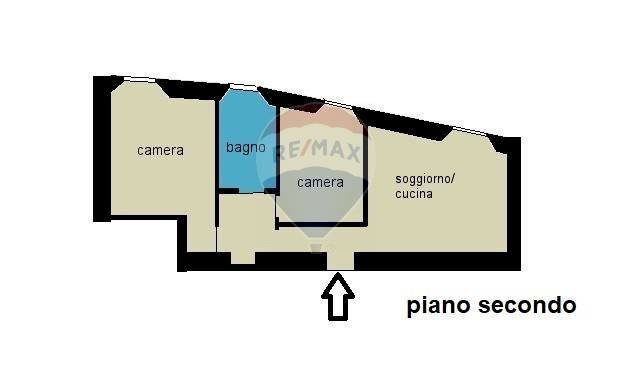 Pianta 2D - Three-room apartment Via Risorgimento
 
2, Ello - floor plans 1