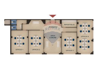 Pianta 2D - Appartamento Piazza Dante
 
4, Valdagno - foto 8