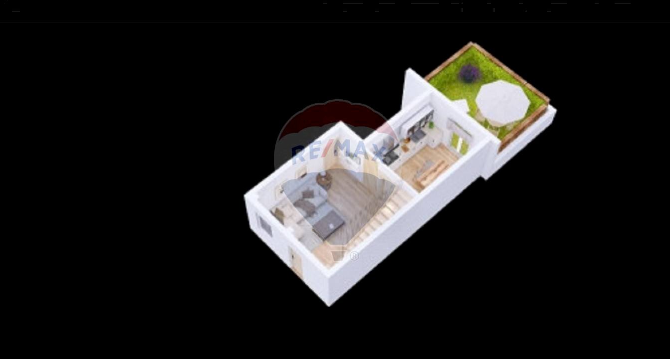 Pianta 3D - Villa a Schiera Cura Carpignano - foto 2